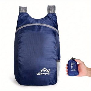 Lightweight Foldable Backpack - Climbing Bag, Multi-functional Travel Knapsack for Outdoor Hiking & Camping, 5.28gal - Black, Blue, and Other Colors - Waterproof, Durable, and Easy to Carry - Perfect for Tourists and Hikers