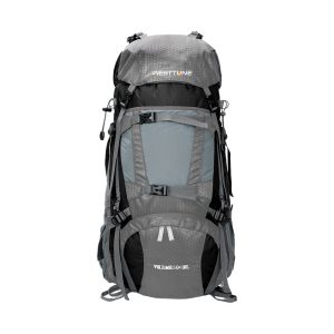 WESTTUNE 60L Explorer Internal Frame Backpack for Hiking, Camping, Backpacking, Rain Cover Included