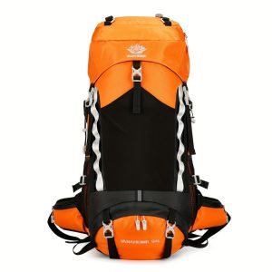 Large Capacity 15.85gal Waterproof Backpack For Men And Women, With Rainproof Cover