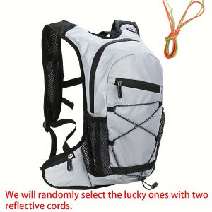 Bicycle Outdoor Mountaineering Bag, Cycling Backpack, Reflective Night Running Backpack, Hiking Sports Motorcycle Off-road Running Backpack