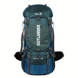 New Outlander Women's Sports Backpack 15.85gal - Durable Nylon Hiking Travel Daypack with Zipper Closure, Lightweight, Waterproof, Polyester Lined